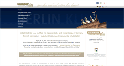 Desktop Screenshot of berlin-klinik.com
